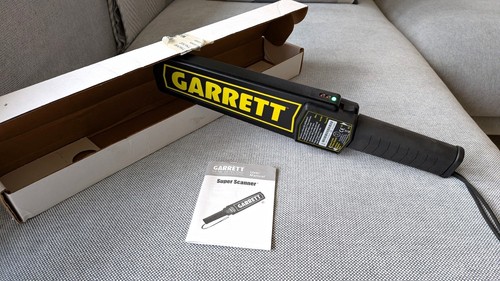 Garrett super scanner handheld - super,