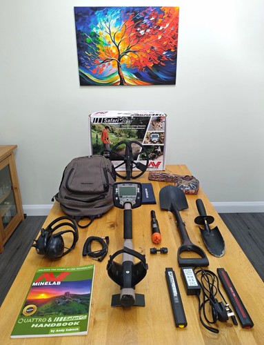 Minelab safari metal detector - minelab,
